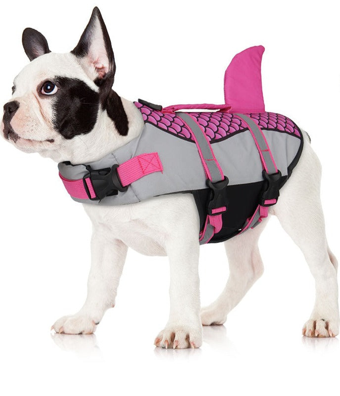 Dog Shark Fin life Jacket - hugostreats