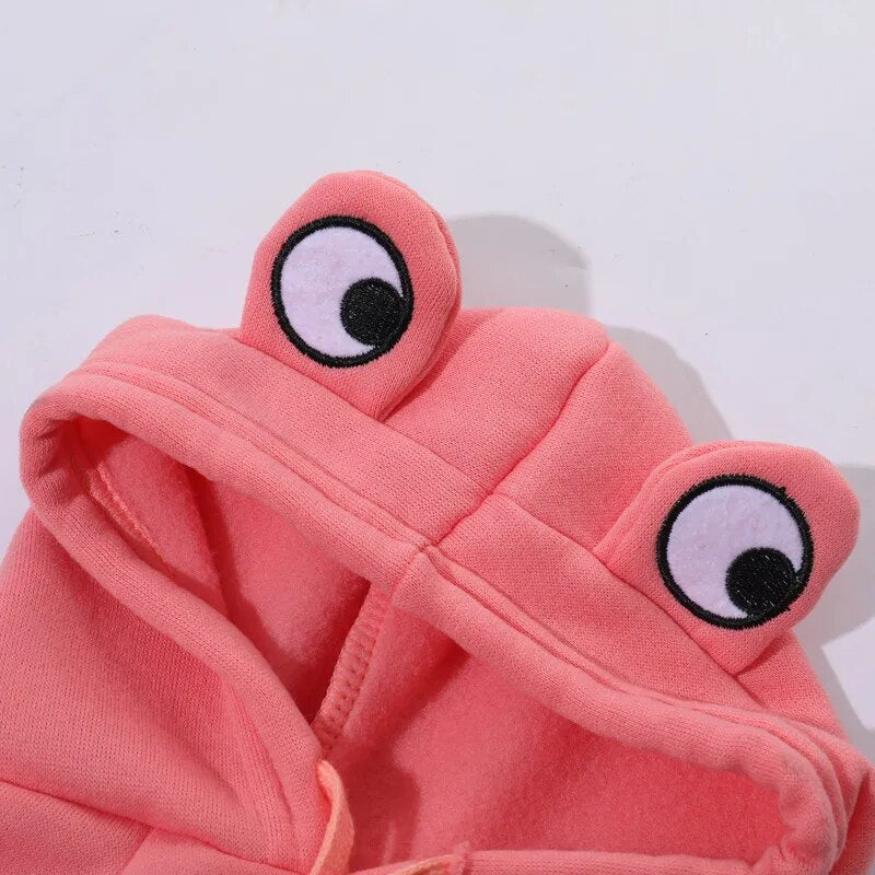 Doggie Frog Hoody (Small-Medium Breeds)