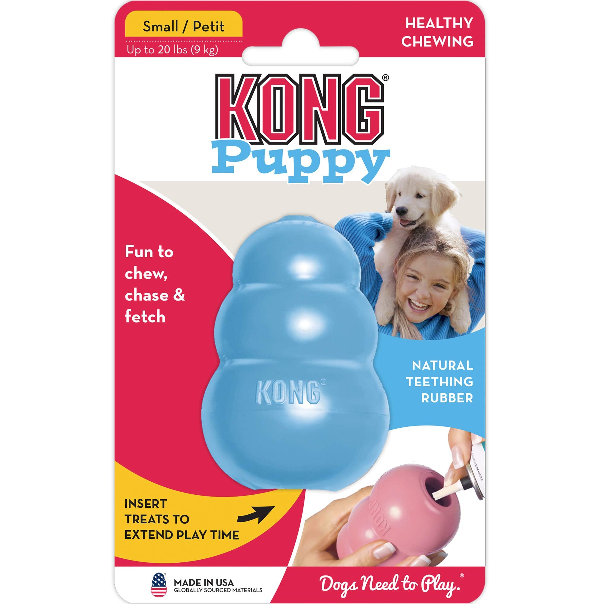 KONG Pup Ultra Strong Puppy Chew Toy