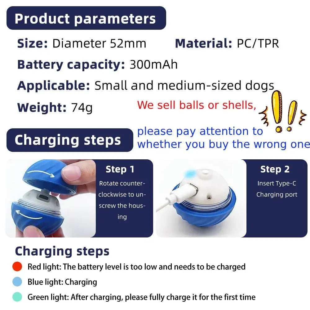 Smart interactive Doggie Ball