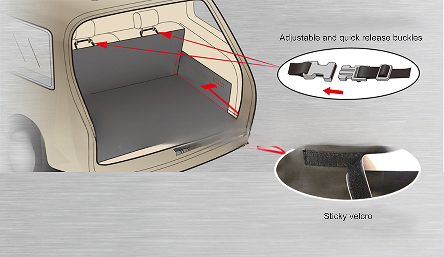 Easy Transport Car Seat Cover - hugostreats