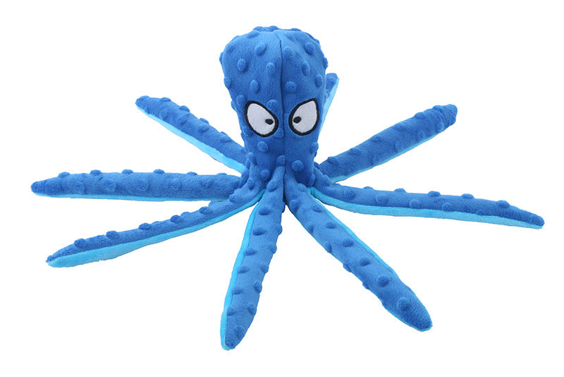 Squeaky Plush Octopus - hugostreats