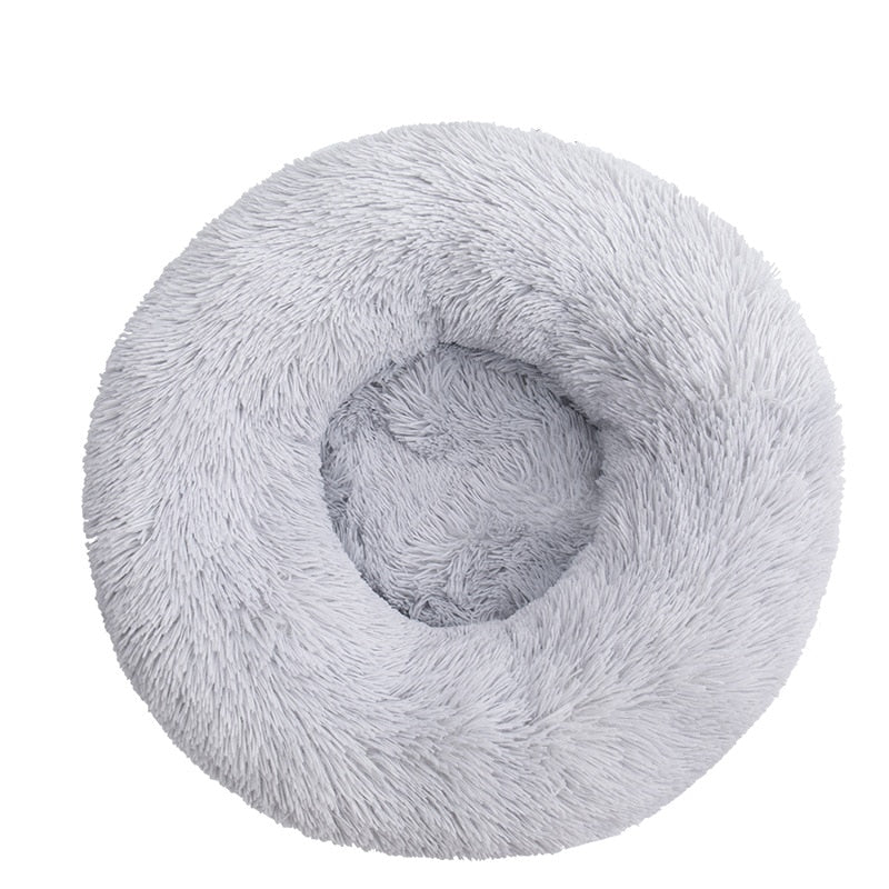 Anxiety Calming Donut Dog Bed - hugostreats