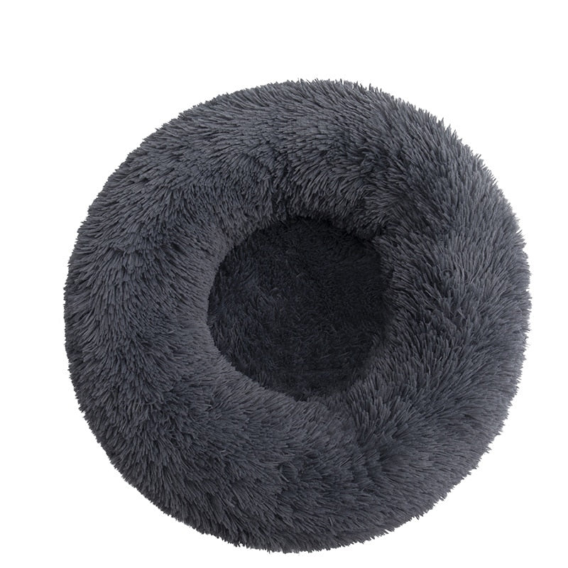 Anxiety Calming Donut Dog Bed - hugostreats