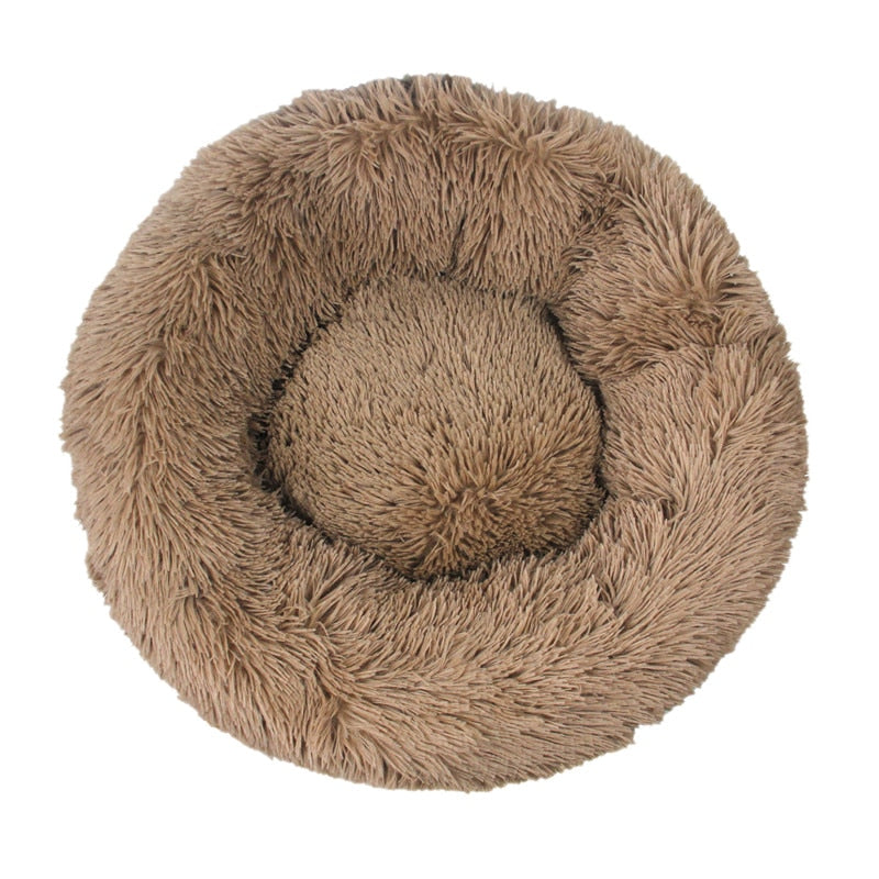 Anxiety Calming Donut Dog Bed - hugostreats