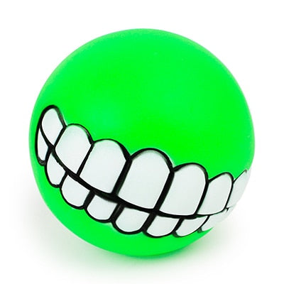 Dog Funny Ball with Teeth