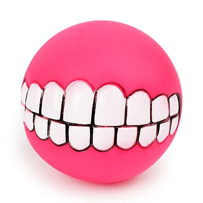 Dog Funny Ball with Teeth
