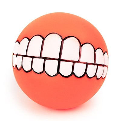 Dog Funny Ball with Teeth