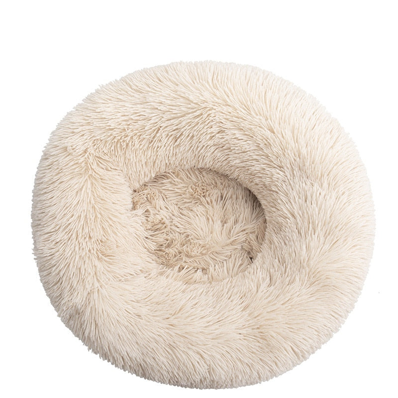 Anxiety Calming Donut Dog Bed - hugostreats