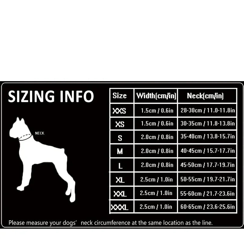 3M Reflective Dog Collar - Black