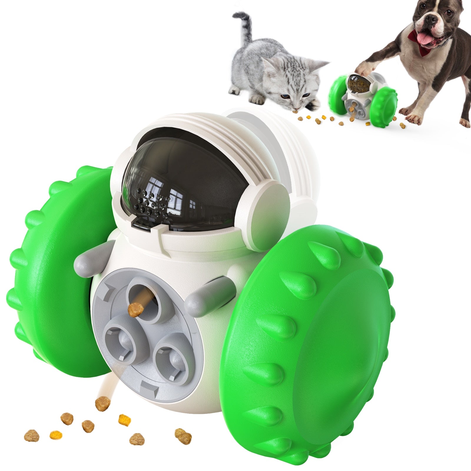 Dog Slow Feeding Interactive Tumbler Toy