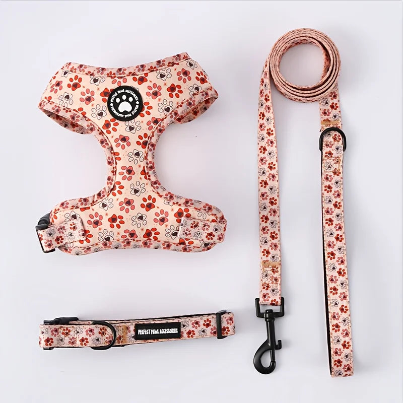 Pink Paw Print Set