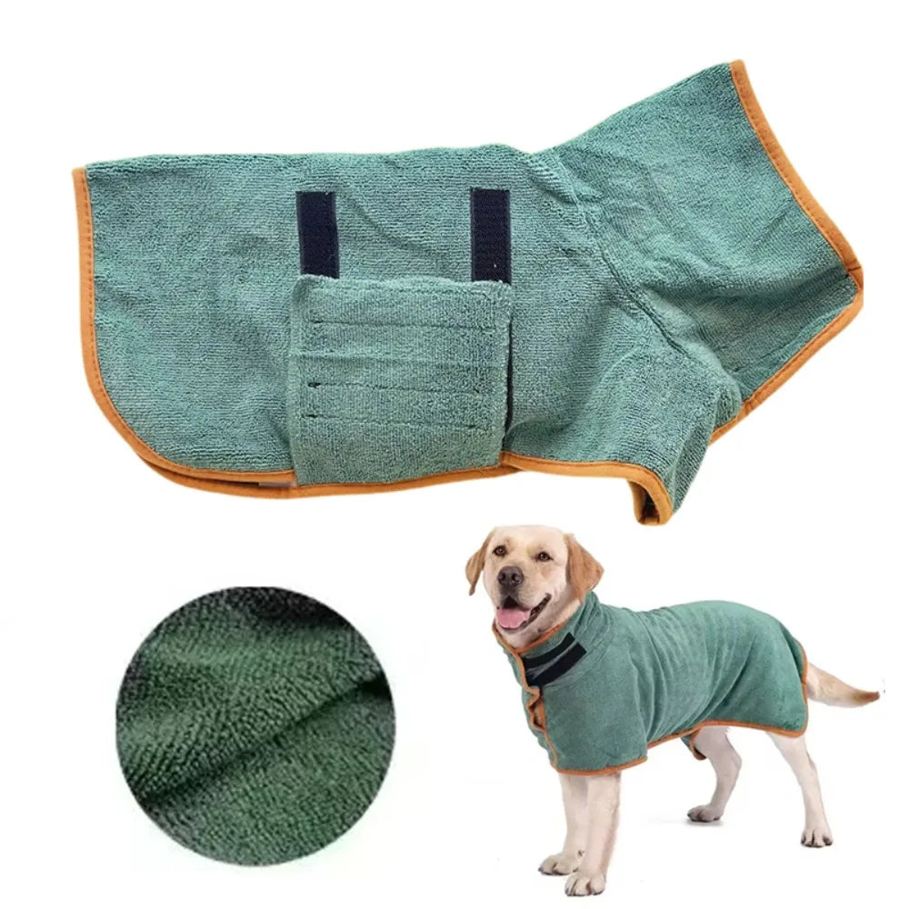 Drying Robe - Jasmine Green