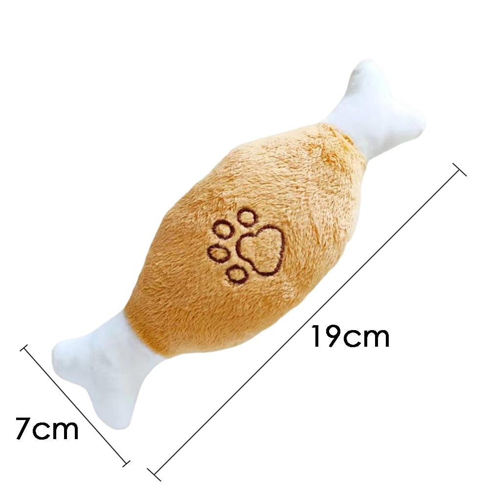 Plush Bite Resistant Squeaky Toy