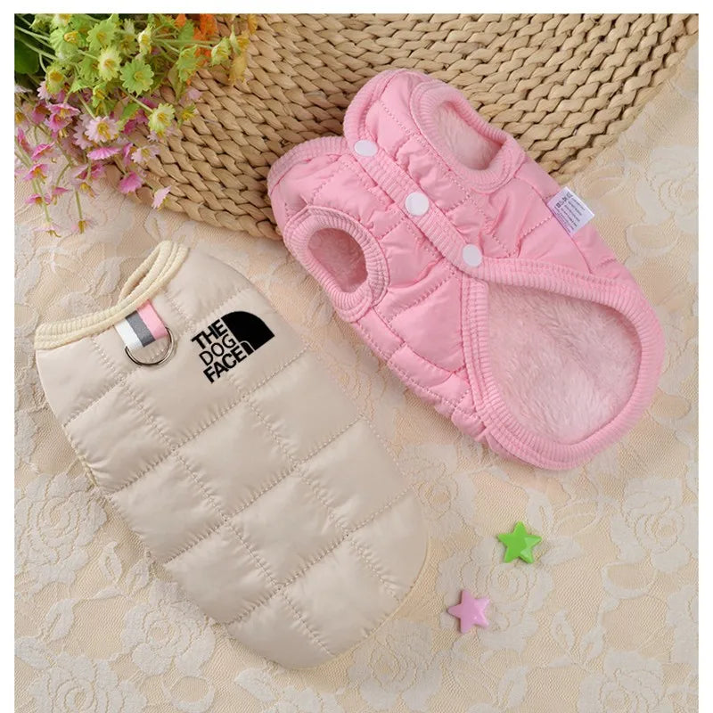 Padded Dog Vest - Beige