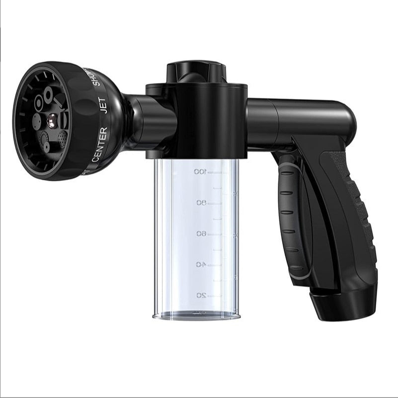 High-pressure Sprayer Nozzle Hose dog shower Gun 3 Mode Adjustable Pet Wash Cleaning bath Water Foam Soap Sprayer dog clean tool - hugostreats