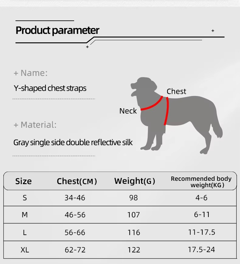 Easy Install Reflective Harness - Blue