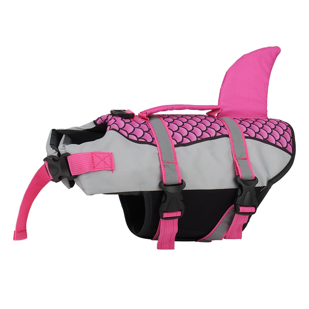 Dog Shark Fin life Jacket - hugostreats