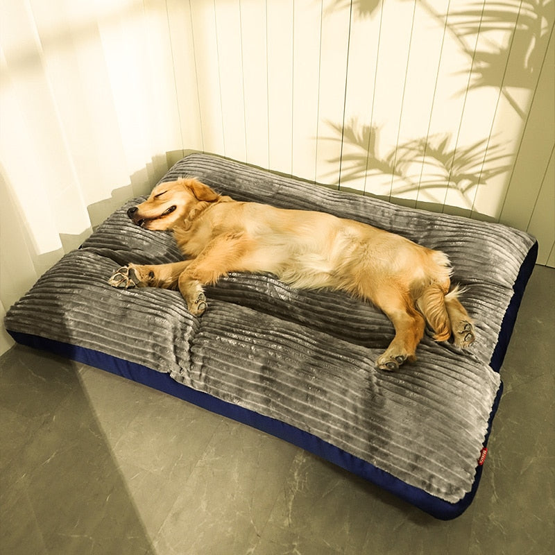 Washable Oversized Corduroy Bed - hugostreats