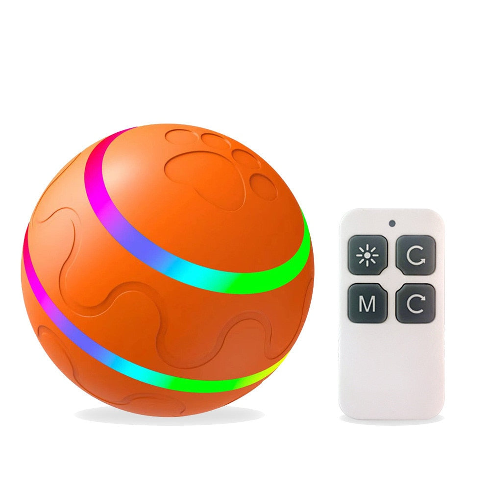 Dog Interactive LED Rolling Ball