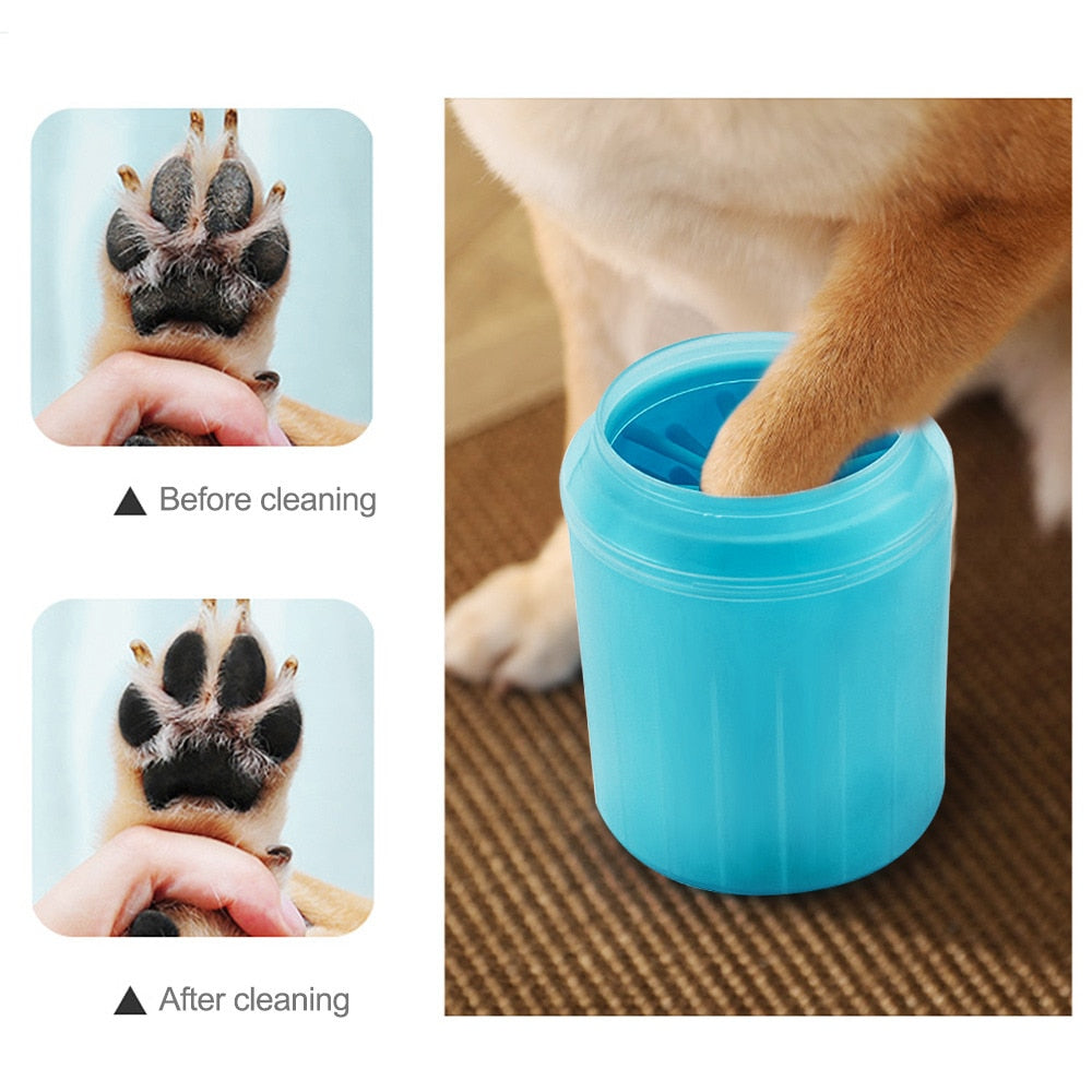 Dog Paw Cleaning Cup - hugostreats