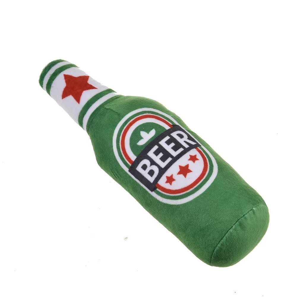 Beer Dog Toy