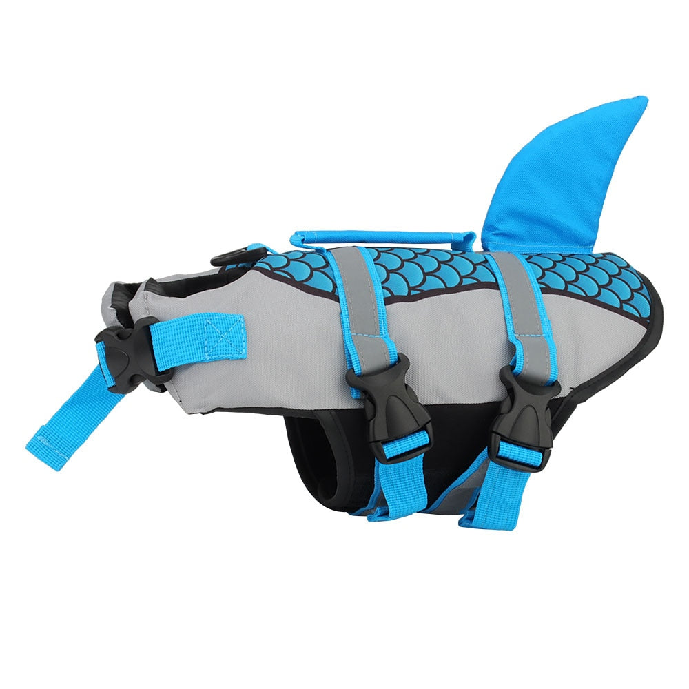 Dog Shark Fin life Jacket - hugostreats