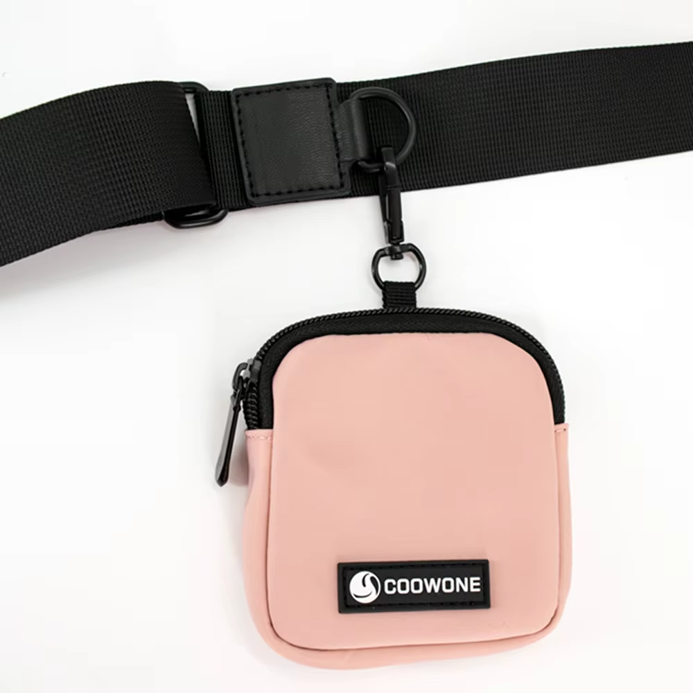 Dog Walking Bag + Treats Pouch - Pink