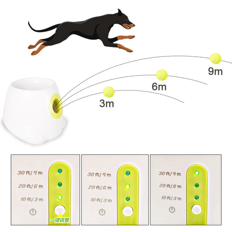 Automatic Tennis Ball Launcher - hugostreats