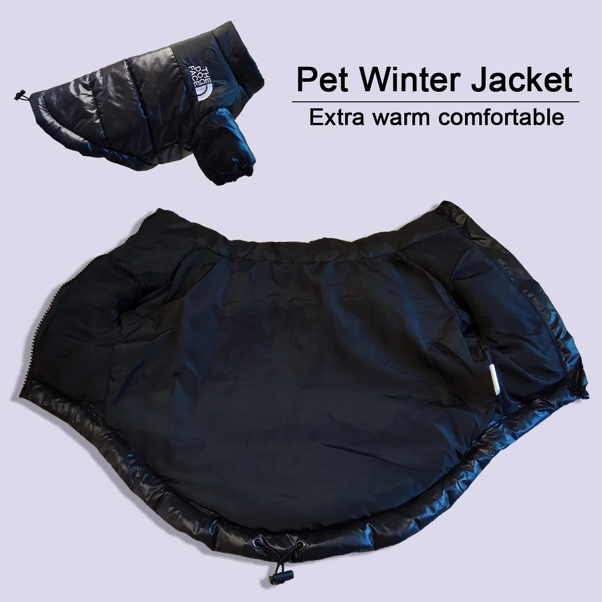Premium Dog Puffer - Pink