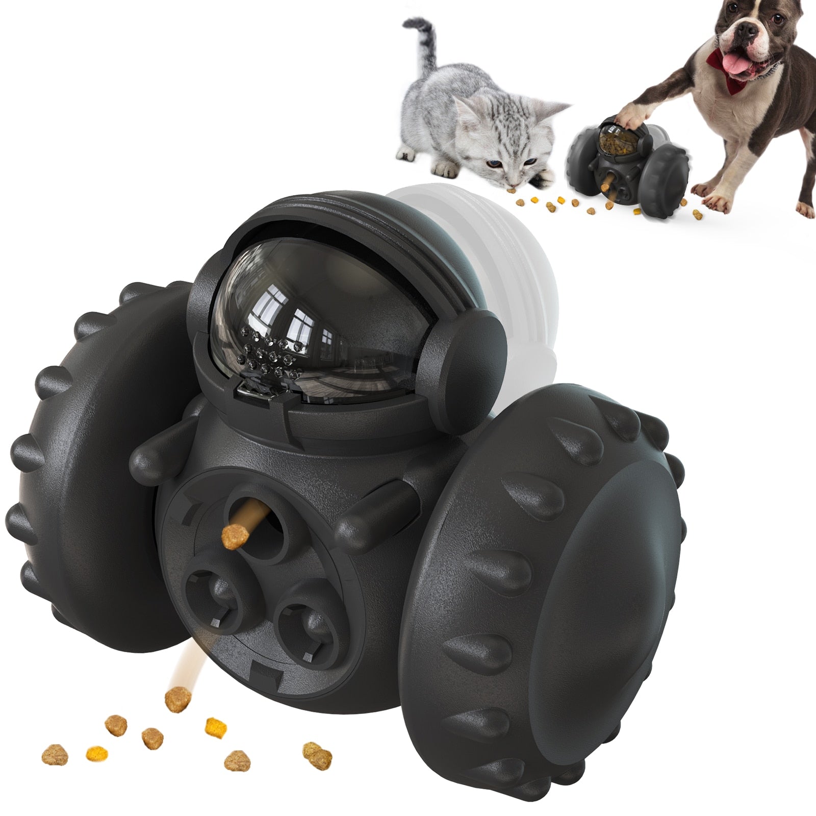 Dog Slow Feeding Interactive Tumbler Toy