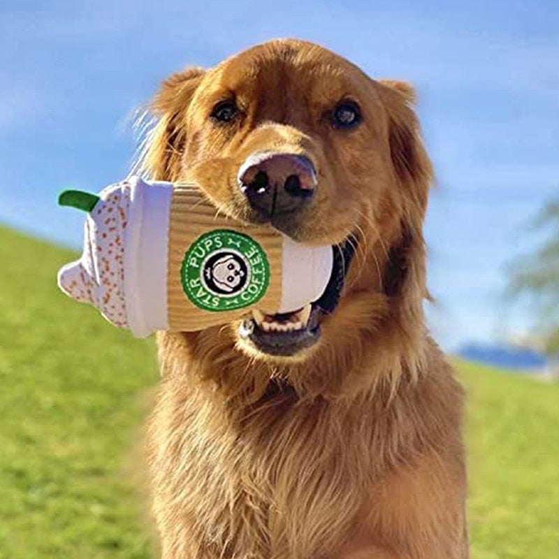 Coffee Squeaky Toy
