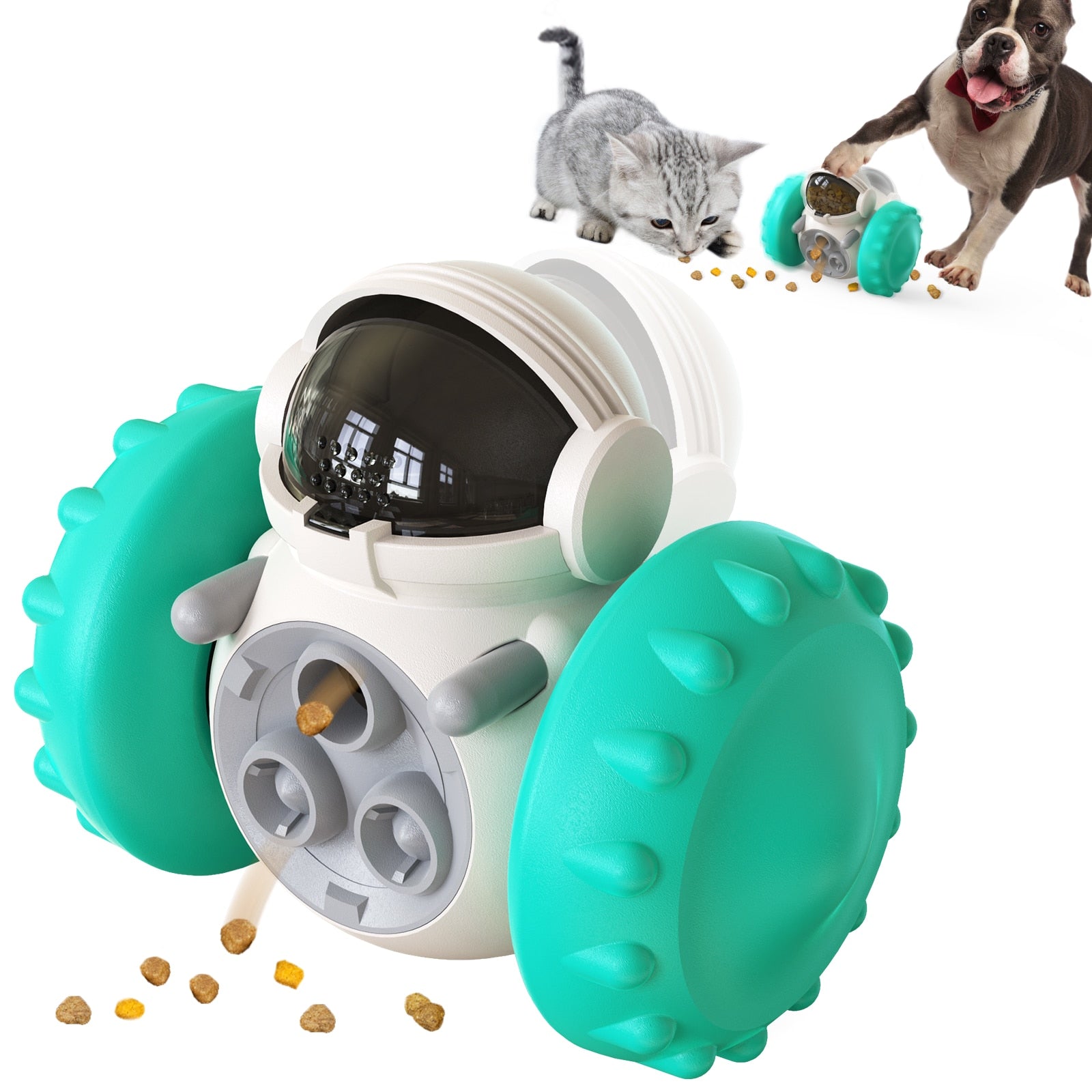 Dog Slow Feeding Interactive Tumbler Toy