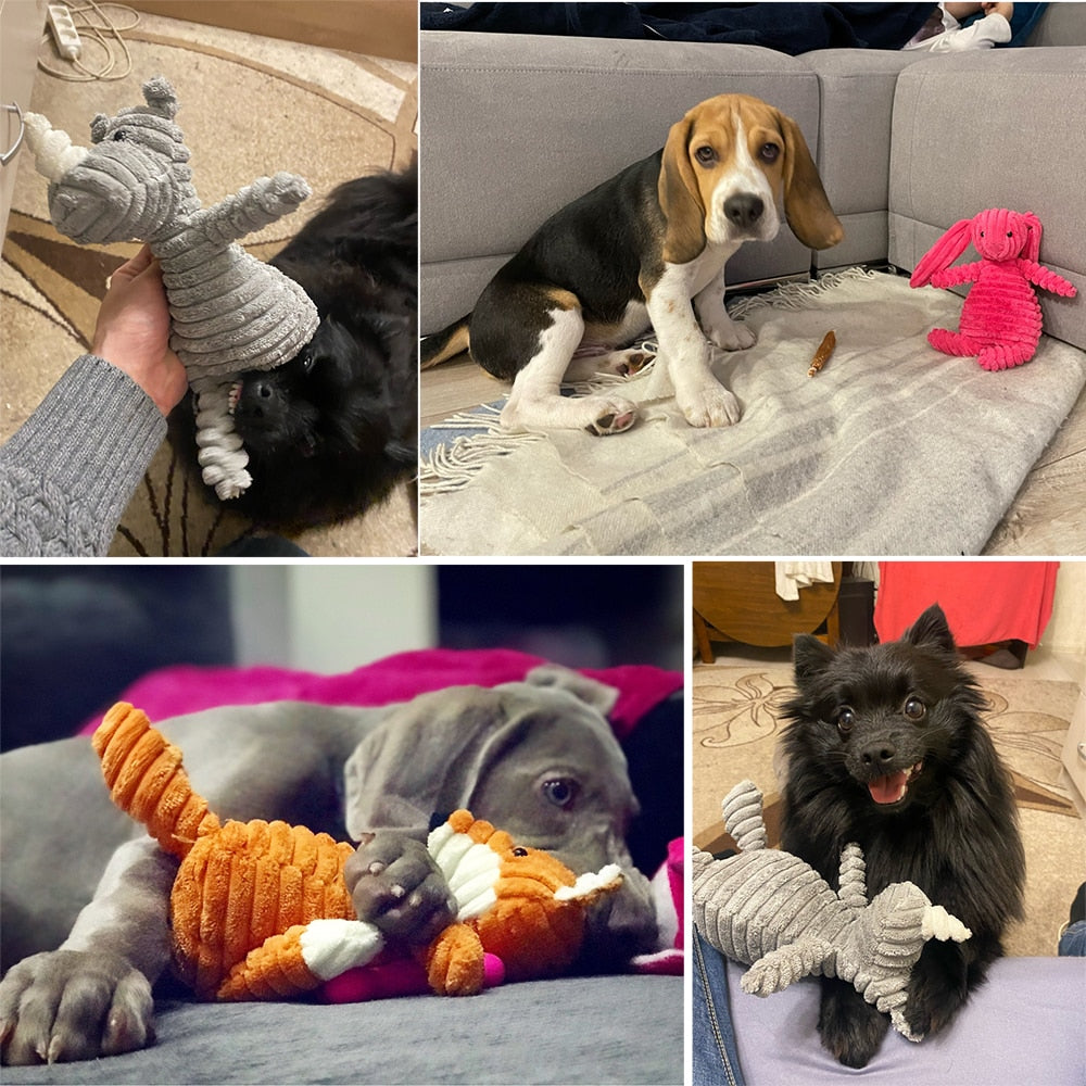 Plush Bite Resistant Squeaky Toy