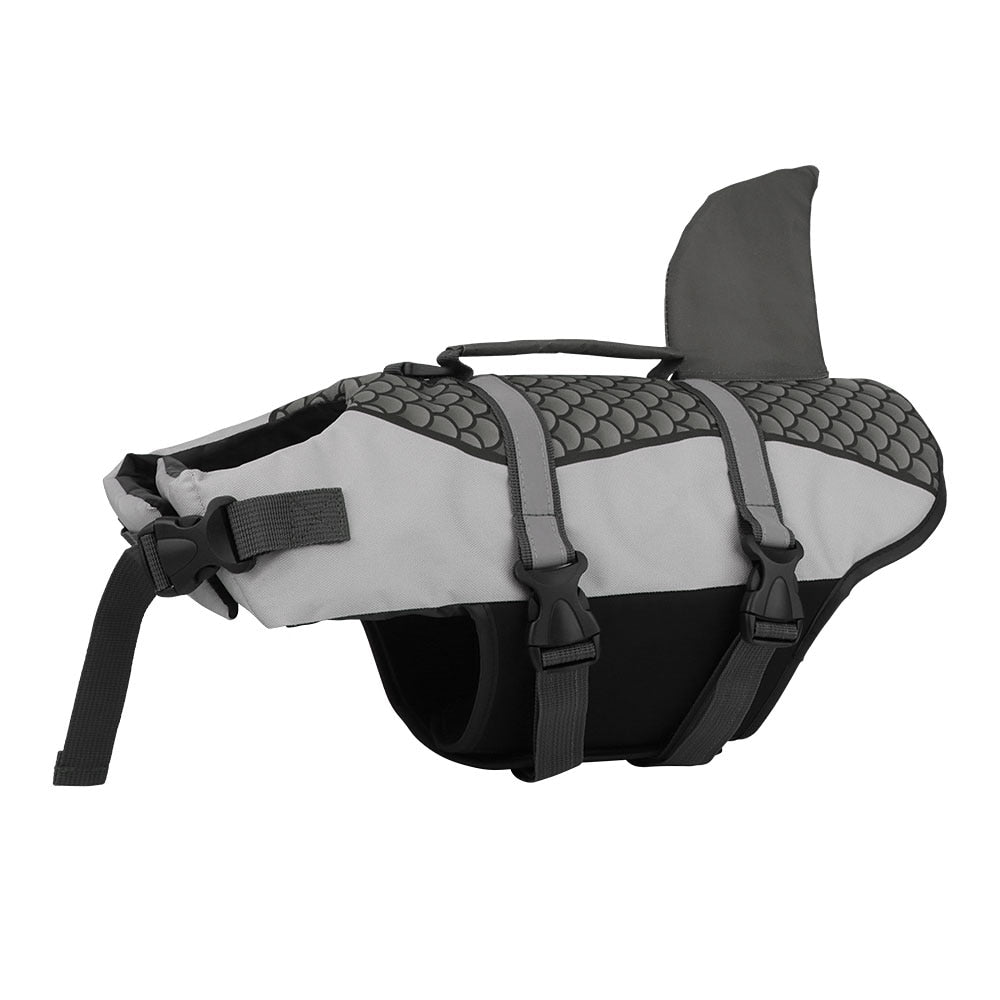 Dog Shark Fin life Jacket - hugostreats