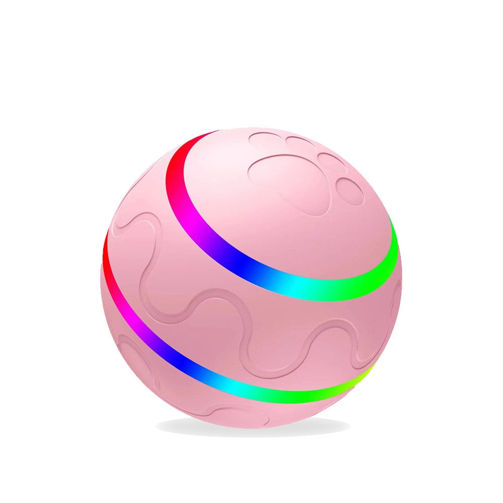 Dog Interactive LED Rolling Ball