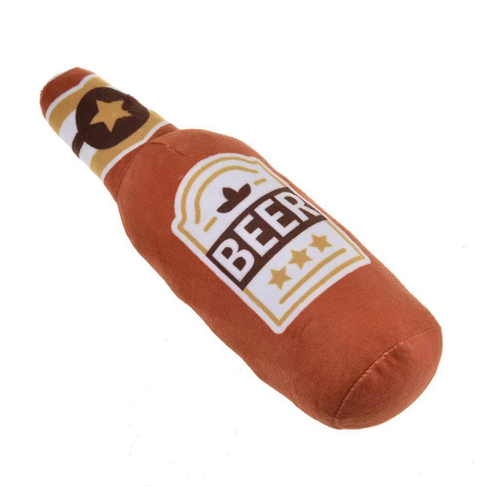 Beer Dog Toy