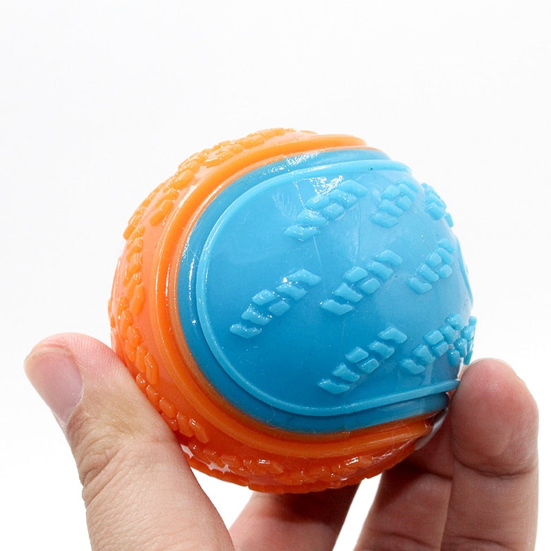 Dog Squeaky Throwing Ball