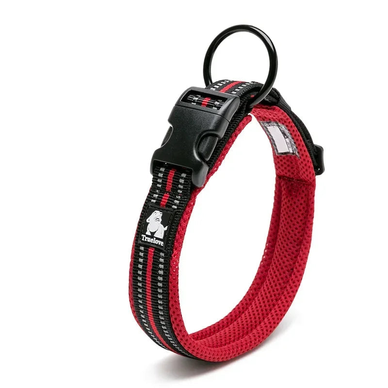 Reflective Dog Collar - Red