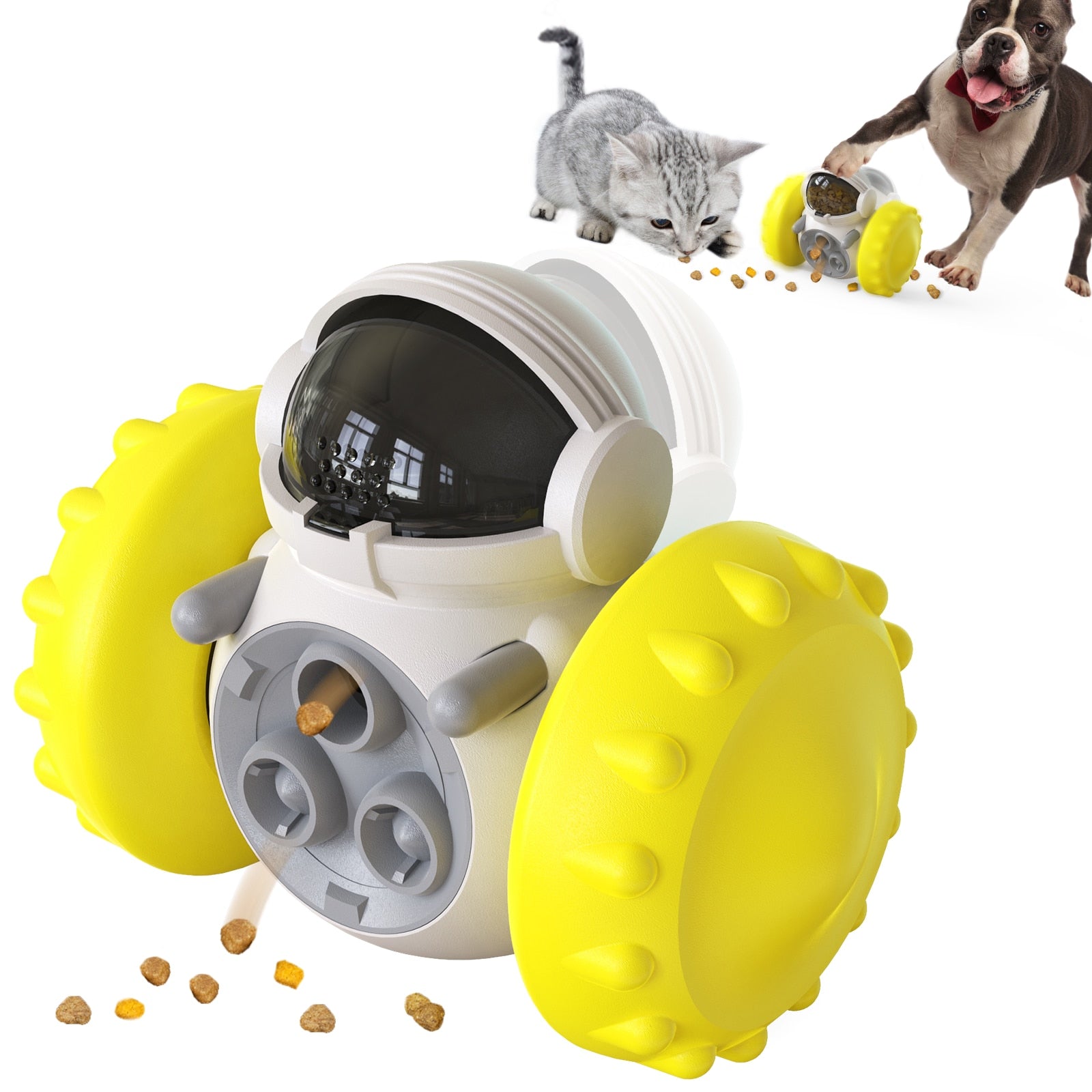 Dog Slow Feeding Interactive Tumbler Toy
