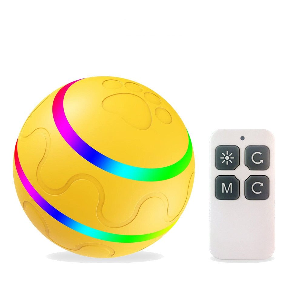 Dog Interactive LED Rolling Ball