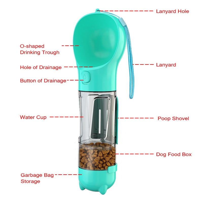 4 In 1 Multifunctional Travel Feeder - hugostreats