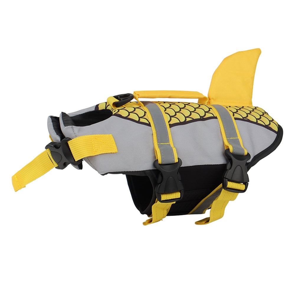 Dog Shark Fin life Jacket - hugostreats