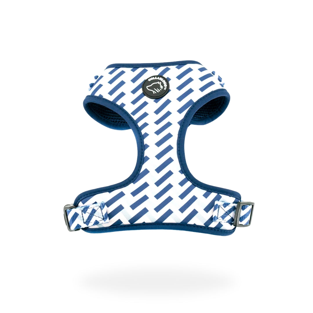 Adjustable Neck Harness - Blue Wave