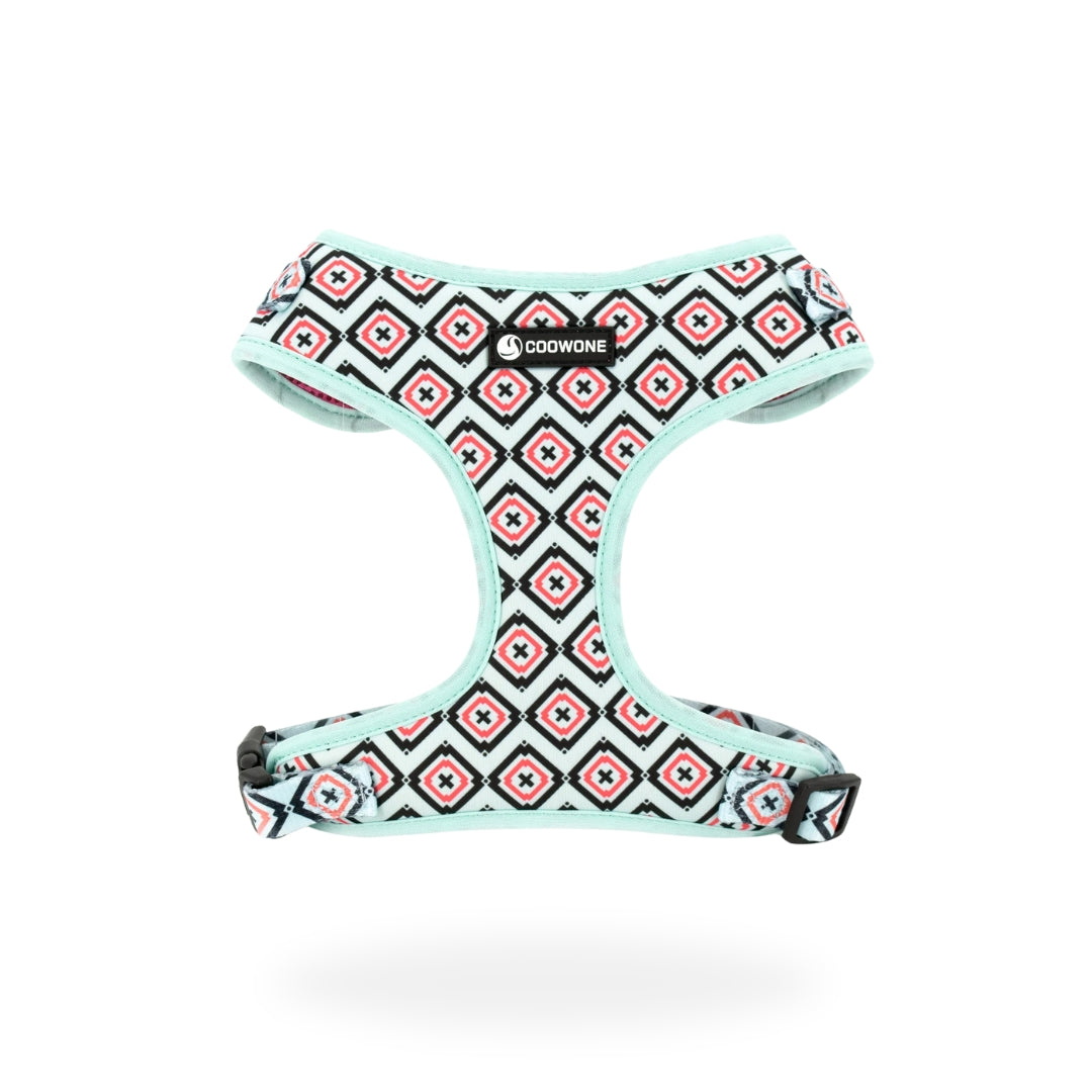 Adjustable Neck Harness - Green Hex