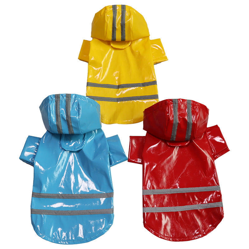 PU Dog Outdoor Raincoat - hugostreats