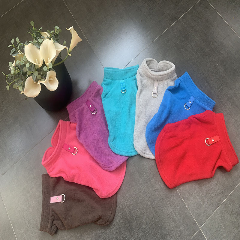Small Dog/Puppy Fleece Vest - hugostreats
