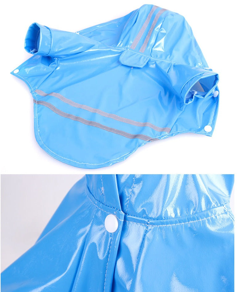 PU Dog Outdoor Raincoat - hugostreats