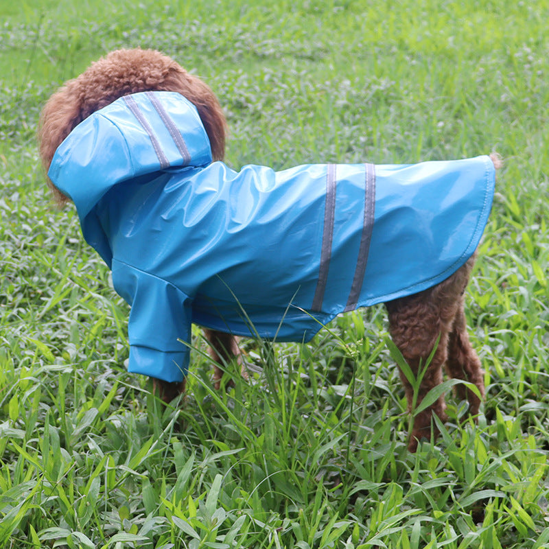 PU Dog Outdoor Raincoat - hugostreats