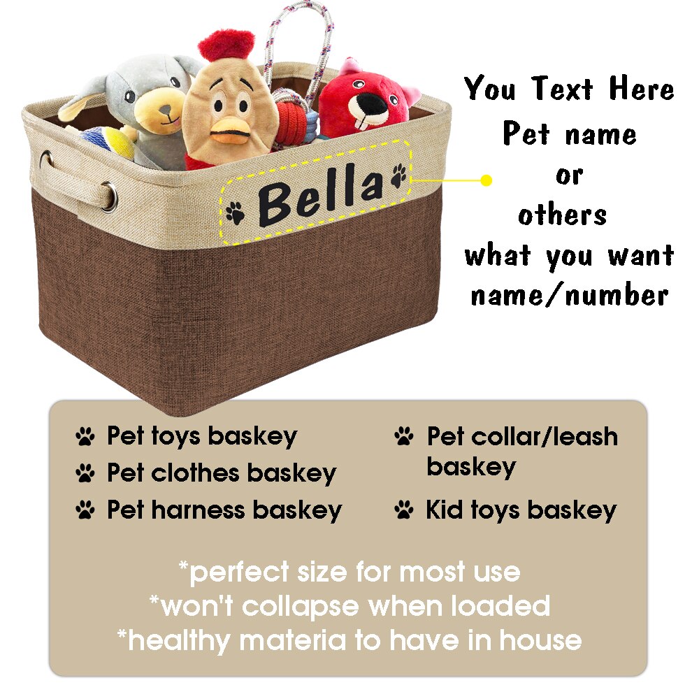 Personalised Dog Toy Box - hugostreats